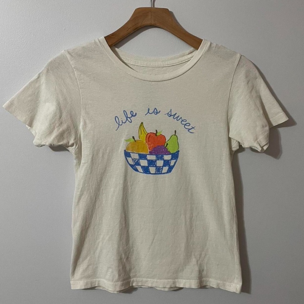 PacSun Golden Hour - Life is sweet baby tee